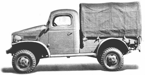 1941-42 Dodge WWII WC 1/2 Ton 4x4 Parts