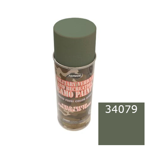 Military Vehicles 12 oz Spray Paint Can - Forest Green  - #34079