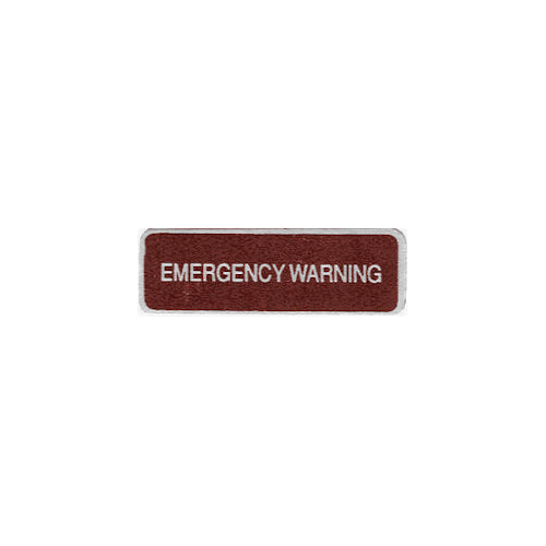 Data Plate #34 - WM300, W100/200/300/500 Flasher Emergency Warning