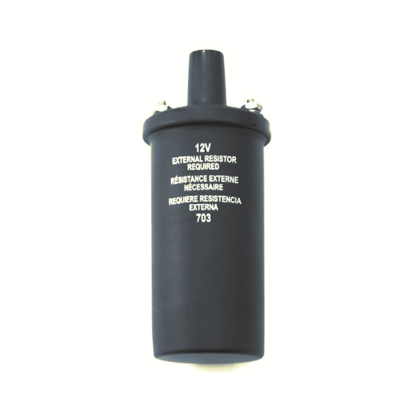 New 12 Volt Ignition Coil Without resistor NIC1218 Vintage Power