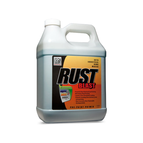 <b>Closeout</b> - KBS RustBlast - Rust Remover/Metal Prep (Gallon) - KBS3500