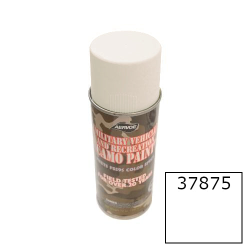 Military Vehicles 12 oz Spray Paint Can - Flat White - #37875