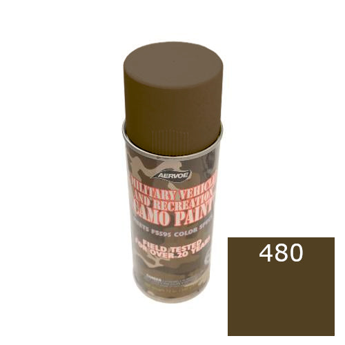 <b>Sold Out</b> - Military Vehicles 12 oz Spray Paint Can - Highland - #480