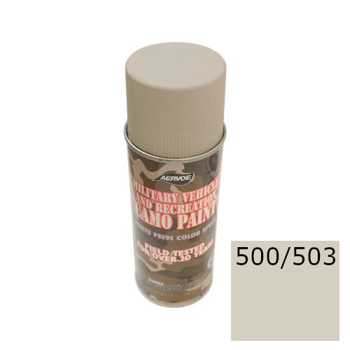 <b>Sold Out</b> - Military Vehicles 12 oz Spray Paint Can - Desert Sand - #500/503