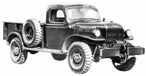 1946-1950 Closed Cab Flat Fender Power Wagon Parts