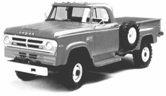 1961-71 Dodge & Fargo D300 & W300 Parts