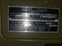 SOLD: 1942 Dodge WC Military 4×4 – VIN #81588945