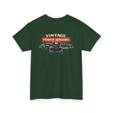 Vintage Power Wagons T-Shirt – Front: VPW Logo - Back: Classic VPW Lineup Heavy Cotton Tee