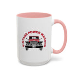 Vintage Power Wagons Logo - Ceramic Coffee Mug (15oz)