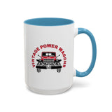 Vintage Power Wagons Logo - Ceramic Coffee Mug (15oz)