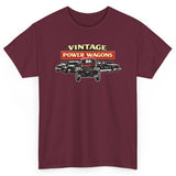 Vintage Power Wagons T-Shirt – Classic VPW Lineup  Heavy Cotton Tee