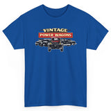 Vintage Power Wagons T-Shirt – Classic VPW Lineup  Heavy Cotton Tee