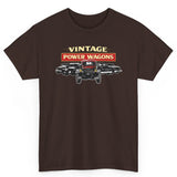Vintage Power Wagons T-Shirt – Classic VPW Lineup  Heavy Cotton Tee