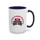 Vintage Power Wagons Logo - Ceramic Coffee Mug (15oz)