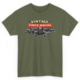 Vintage Power Wagons T-Shirt – Classic VPW Lineup  Heavy Cotton Tee