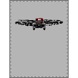 Dodge Truck Evolution - Plush Travel Blanket