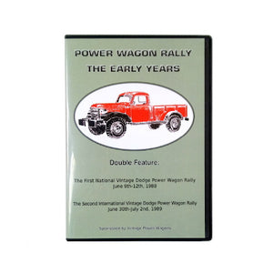 Power Wagon Rally - The Early Years DVD - ACC-123