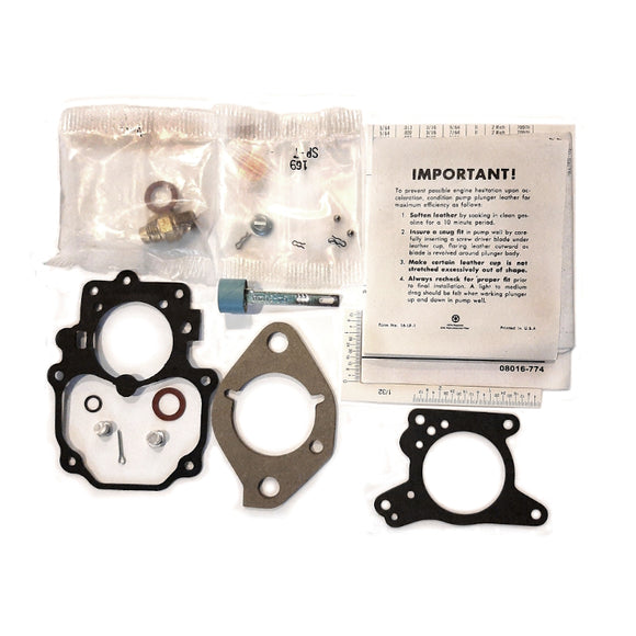New Complete Carter BBS Carburetor Rebuild Kit CC2240484 Vintage