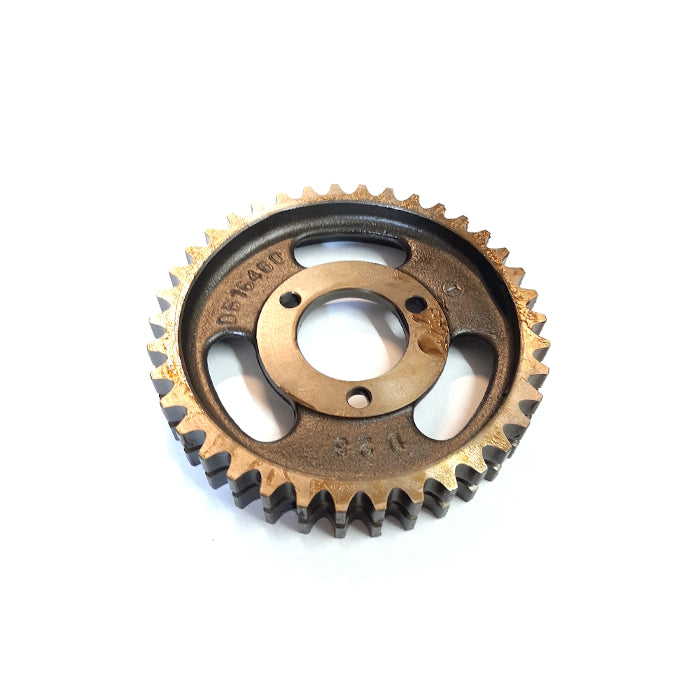 NOS Flathead 6 Camshaft Timing Gear - 1” wide link type with stiffener ...