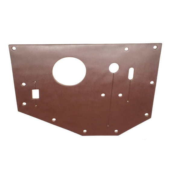 Reproduction WWII WC 3/4 Ton T-Case/Transmission Cover Draft Pad (WITH PTO Lever Hole) - CC966622