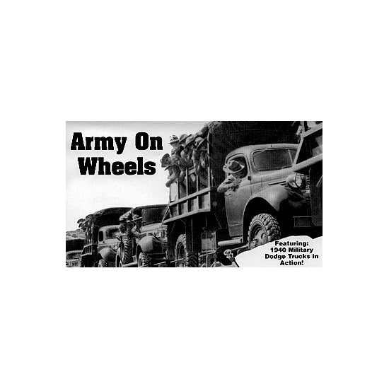 Army on Wheel DVD - ACC-110