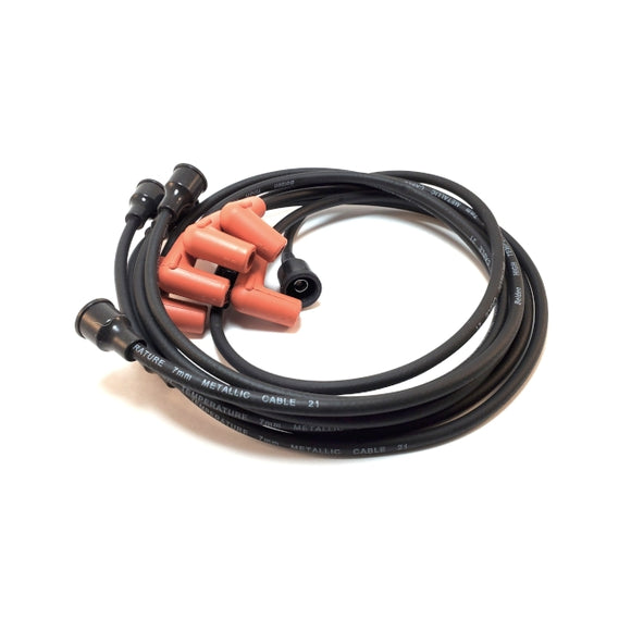 New 218/230 Engine, 6 & 12 Volt Spark Plug Cable Set - Copper Core Wire & Neoprene Boots - CC1243798