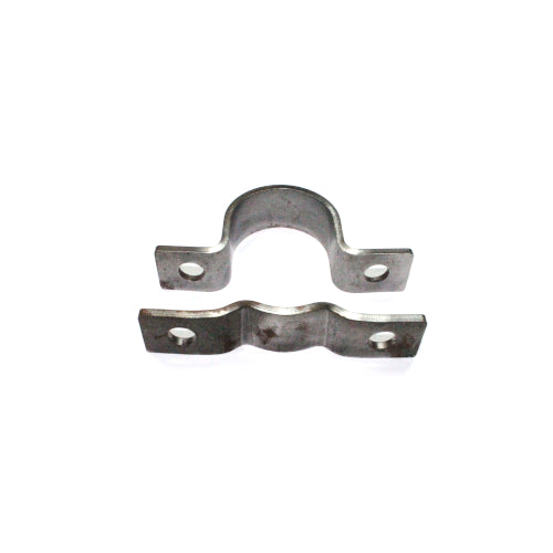 New WWII WC 1/2 Ton Instrument Panel to Steering Column Clamp Bracket Set - CC873936/CC873941