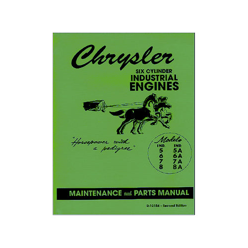 New Chrysler Six Cylinder Industrial Engines - RBK-385