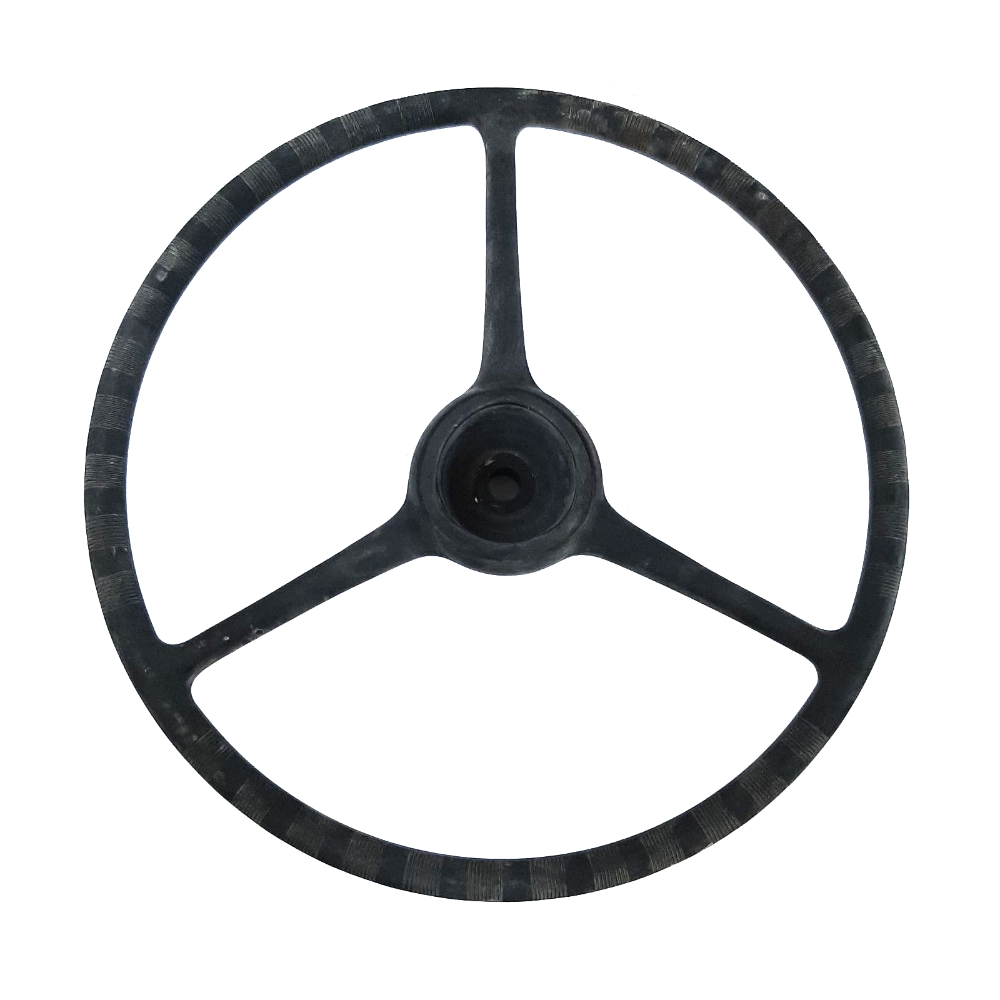 NOS M37 Black Rubber Steering Wheel - CC1269579-NOS – Vintage